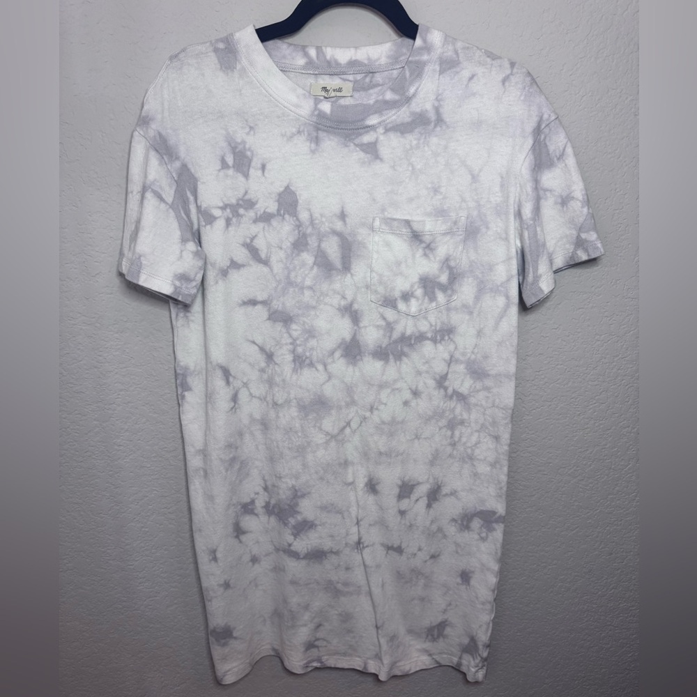 Madewell Tie Dye Tee Dress Small - Picture 4 of 6